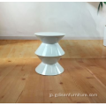 グラスファイバーティースモールセザールサイドテーブルグロステーブル